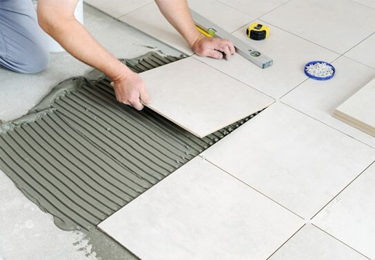 Floor and Wall tiling works- Building maintenance company